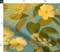 Teal Floral Botanical Jungle Tropical Hawaiian Mimosa Tree Flowers Foliage Large Scale Custom Printed Fabric by Spoonflower Various Fabrics by the Yard or Fat Quarter